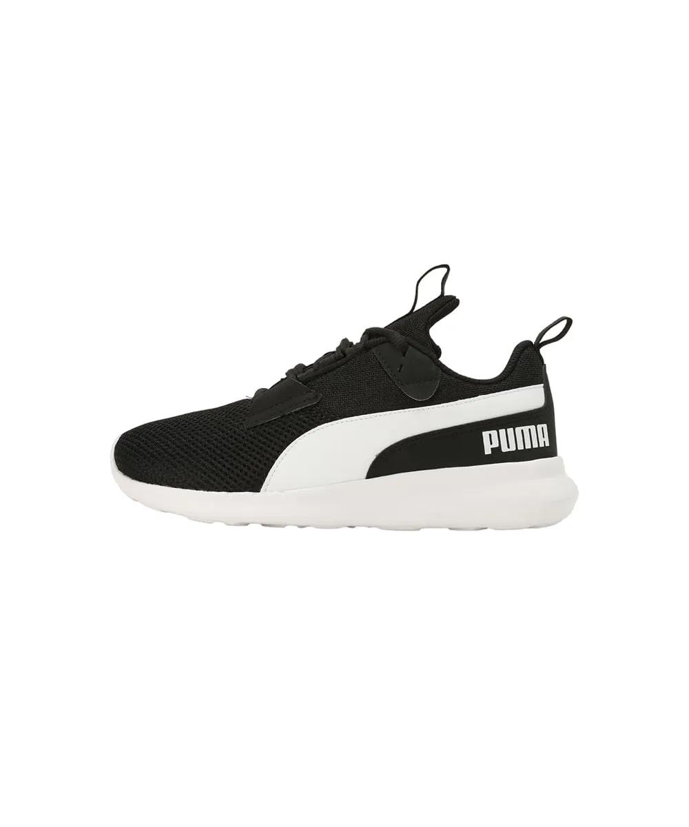 Puma Unisex-Kid Player JR Black-White Sneaker - 5 UK (39903101)