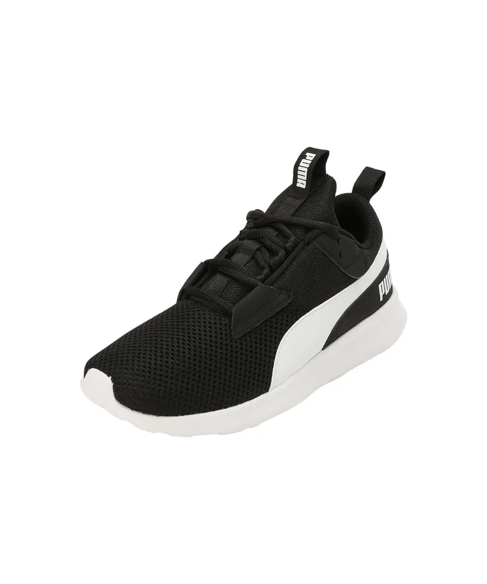 Puma Unisex-Kid Player JR Black-White Sneaker - 5 UK (39903101)