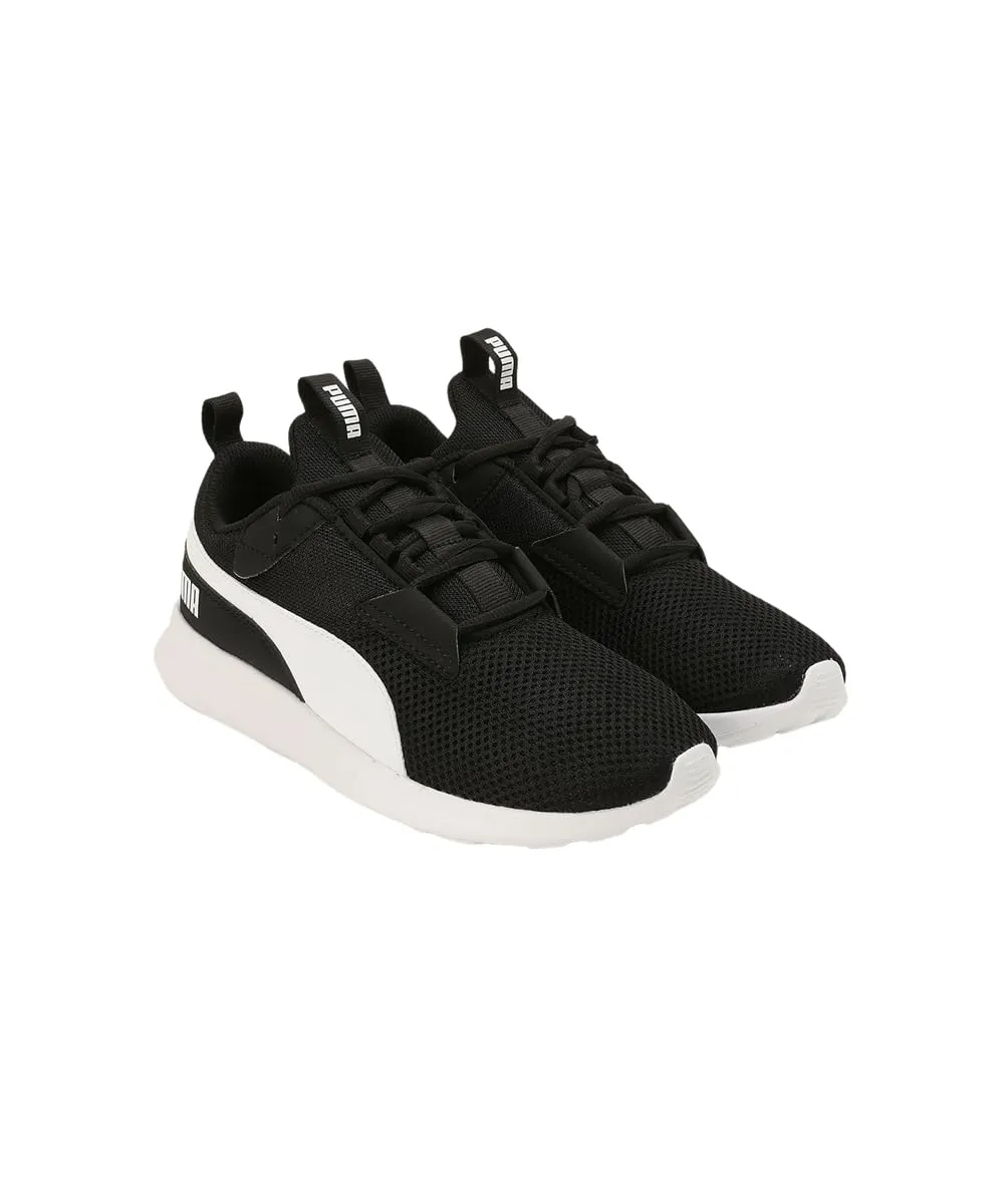 Puma Unisex-Kid Player JR Black-White Sneaker - 5 UK (39903101)