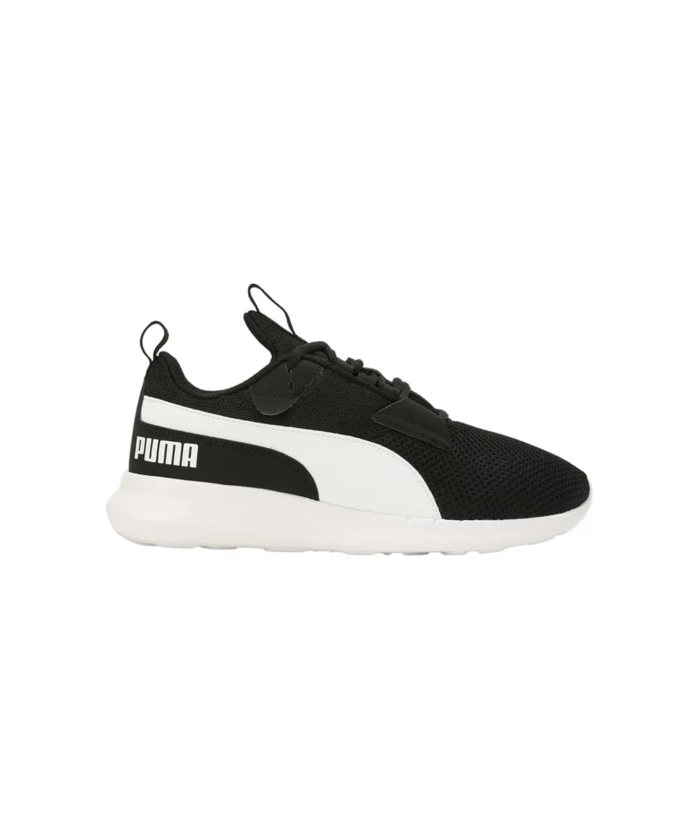 Puma Unisex-Kid Player JR Black-White Sneaker - 5 UK (39903101)