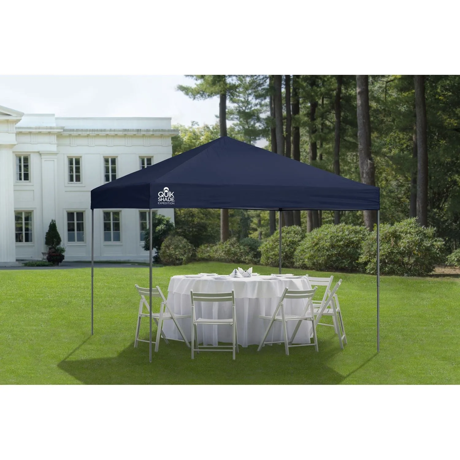 Quik Shade | Expedition EX100 10' x 10' Straight Leg Canopy - Midnight Blue