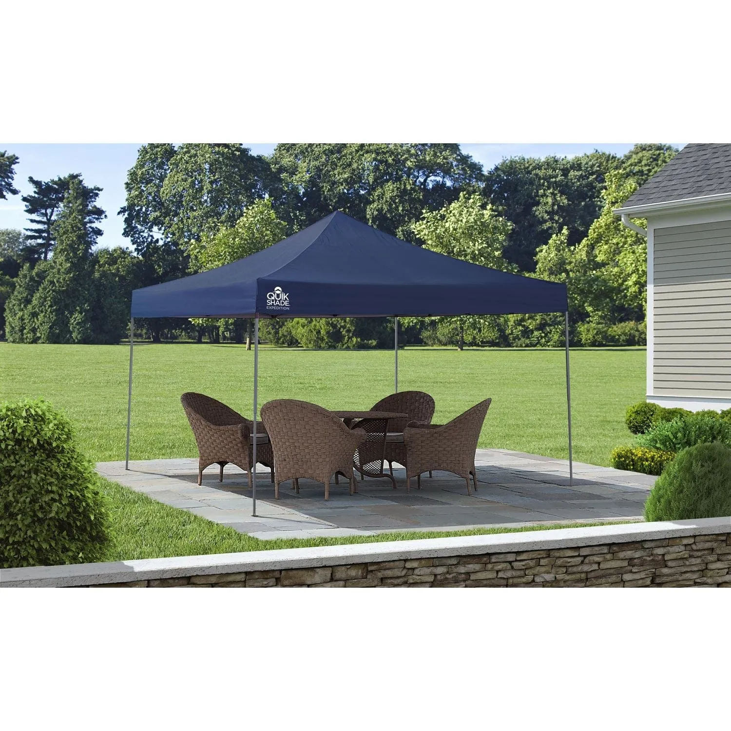 Quik Shade | Expedition EX144 12' x 12' Straight Leg Canopy - Midnight Blue