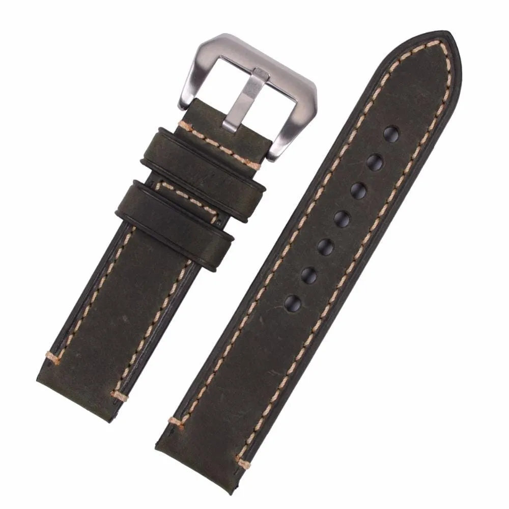 Retro Leather Straps Compatible with the Timex 20mm Range