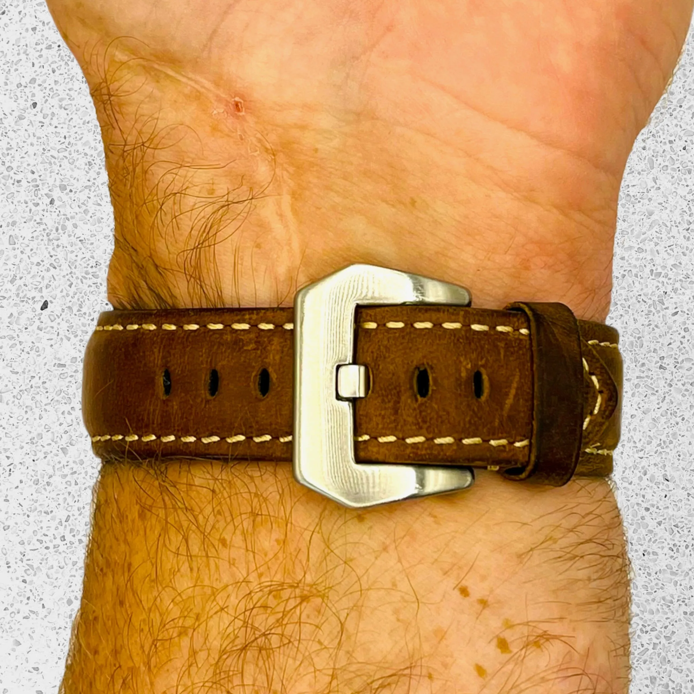 Retro Leather Straps Compatible with the Timex 22mm Range