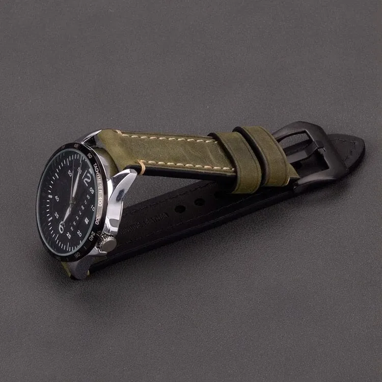 Retro Leather Straps Compatible with the Timex 22mm Range