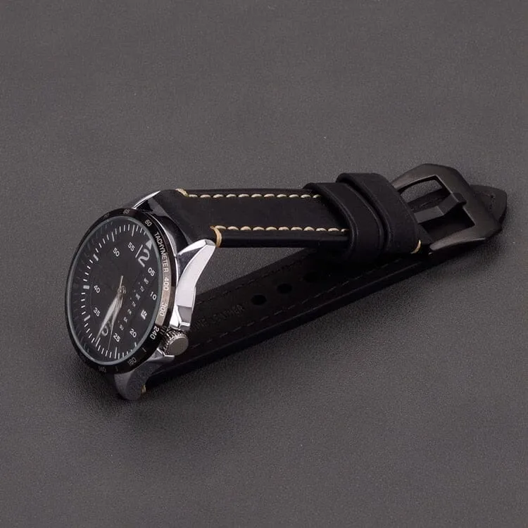 Retro Leather Straps Compatible with the Timex 22mm Range