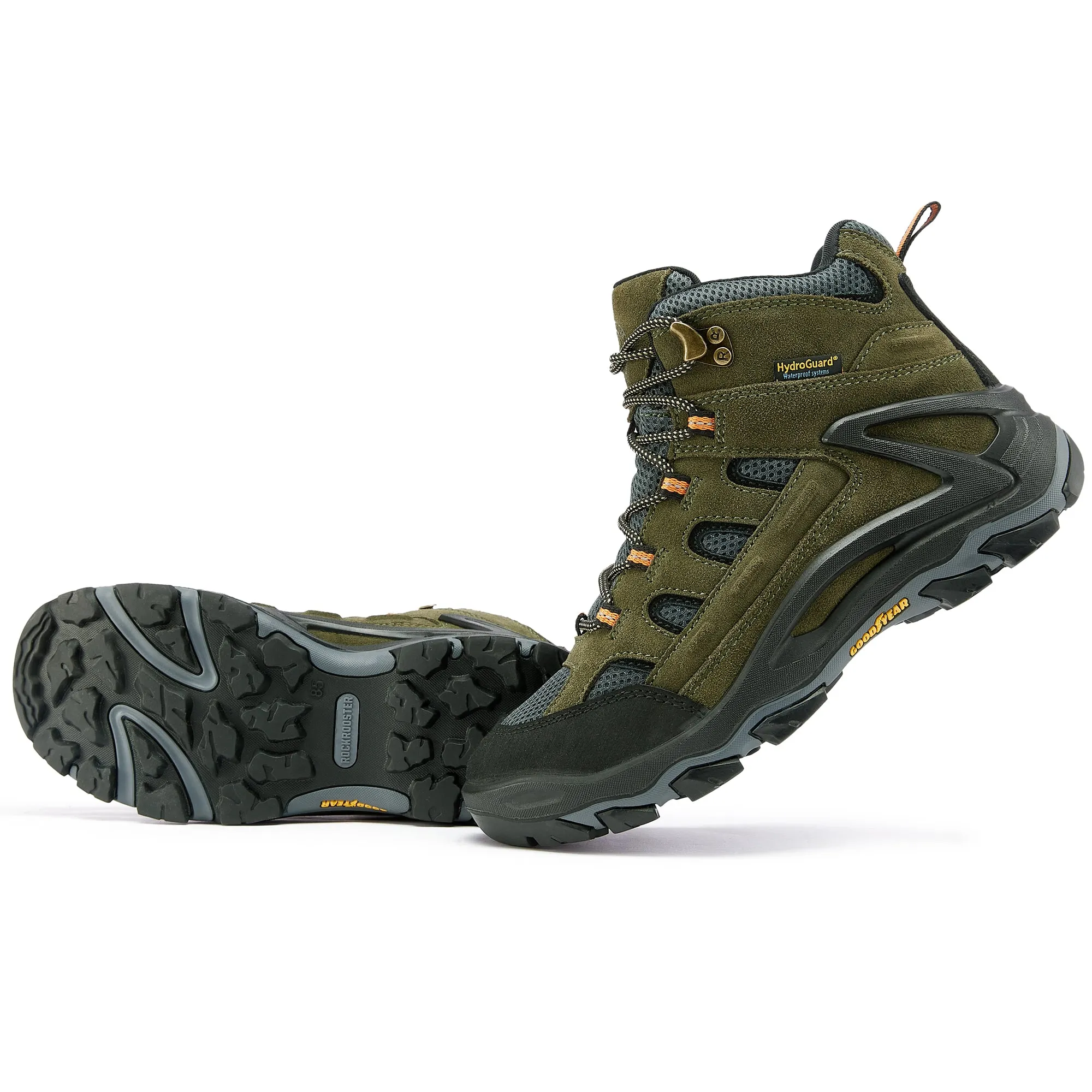 ROCKROOSTER Newland Hiking boots 100% Water Proof Work Boots for Man 6 inch Normal Width E KS5536-9