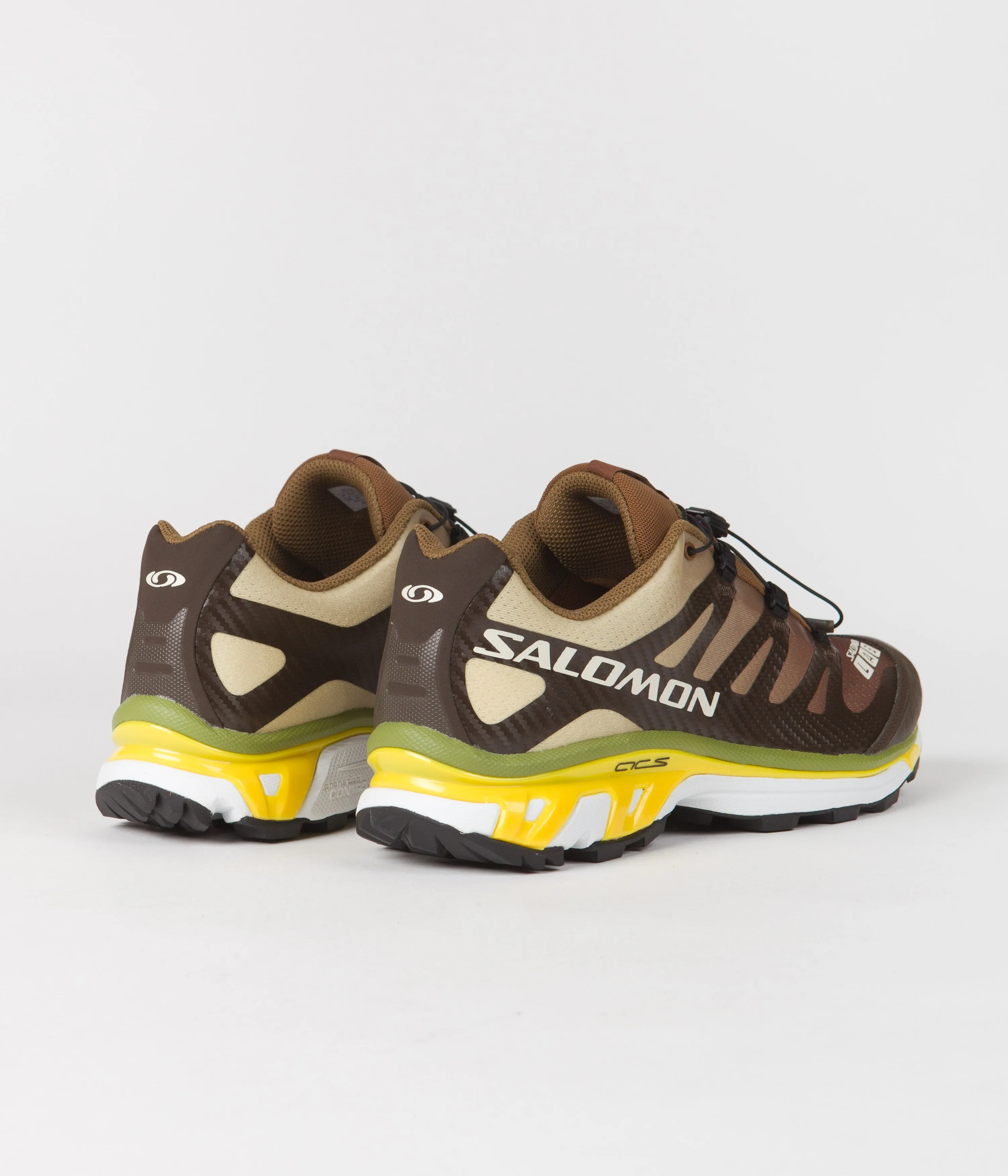 Salomon XT-4 Shoes - Delicioso / Toffee / Empire Yellow