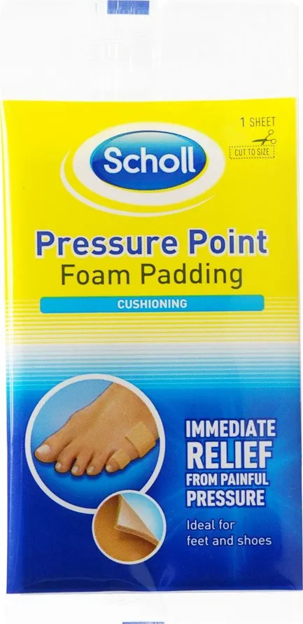 Scholl Pressure Point Foam Padding Cushioning