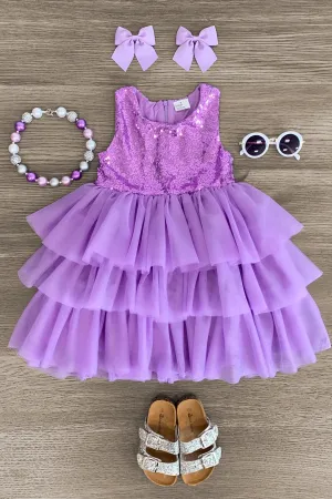 Sequin Tutu Dress