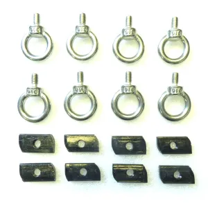 Set of 8 Anchor Eyebolt O-rings for Direct4x4 AluMod Low Profile Roof Racks