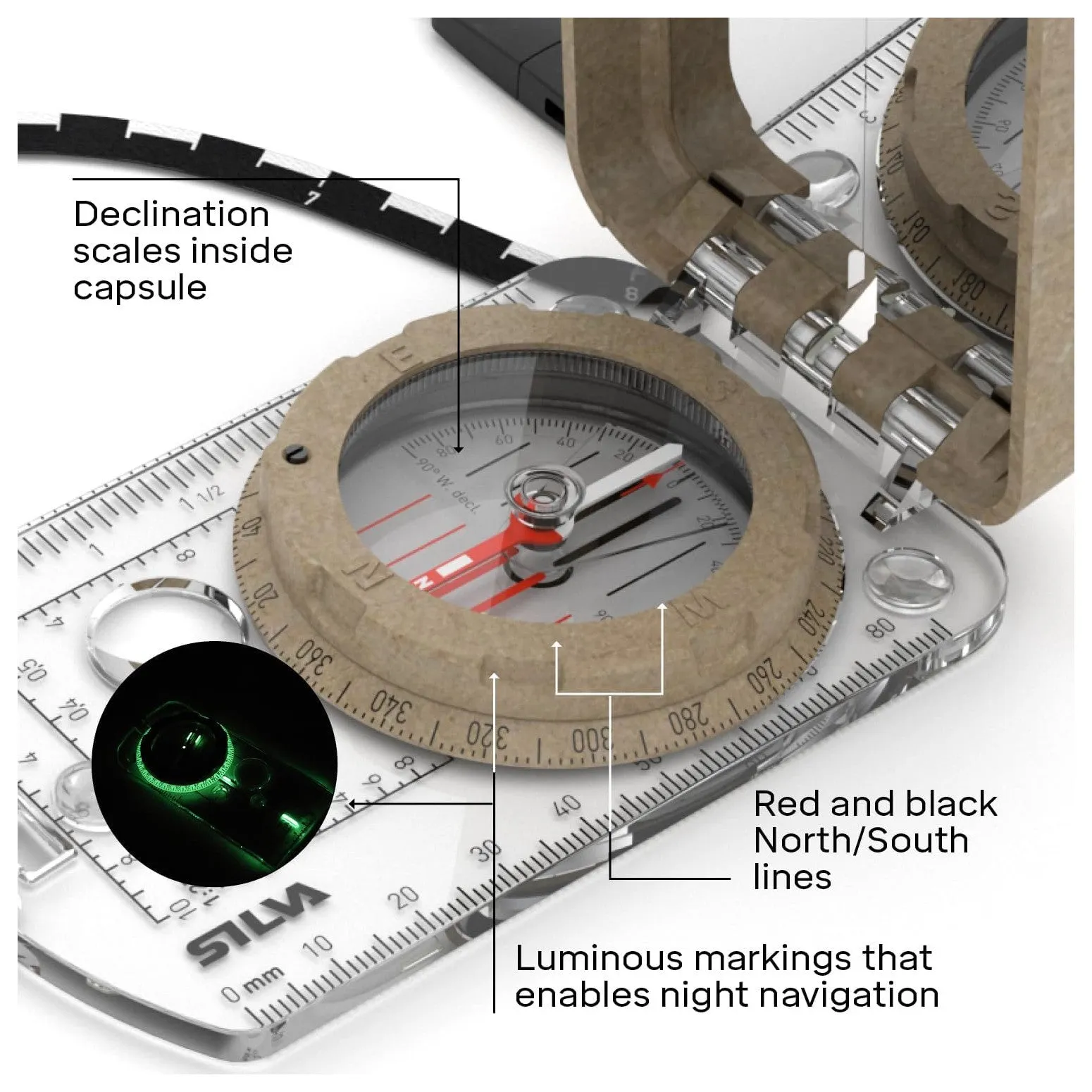 Silva Terra Expedition S Sustainable Compass