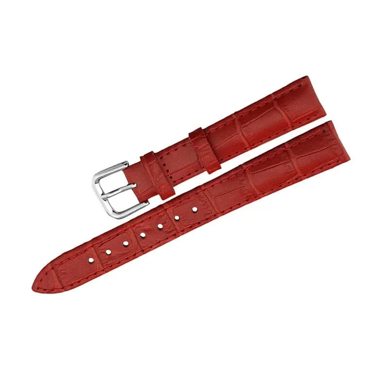 Snakeskin Leather Watch Straps Compatible with the Timex 20mm Range