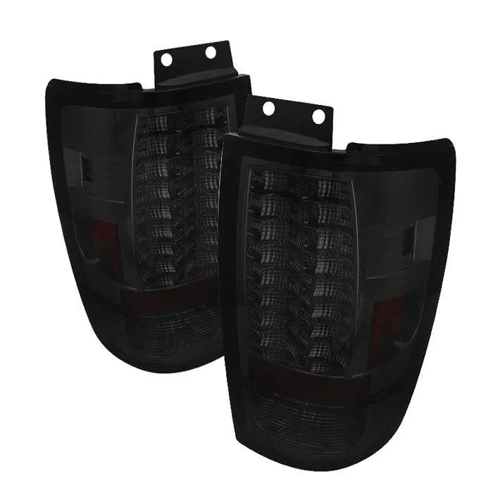 Spyder Ford 97-02 Expedition V2 LED Tail Lights Smoked