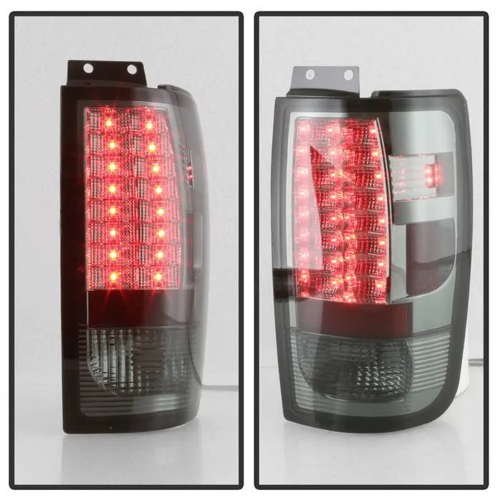 Spyder Ford 97-02 Expedition V2 LED Tail Lights Smoked