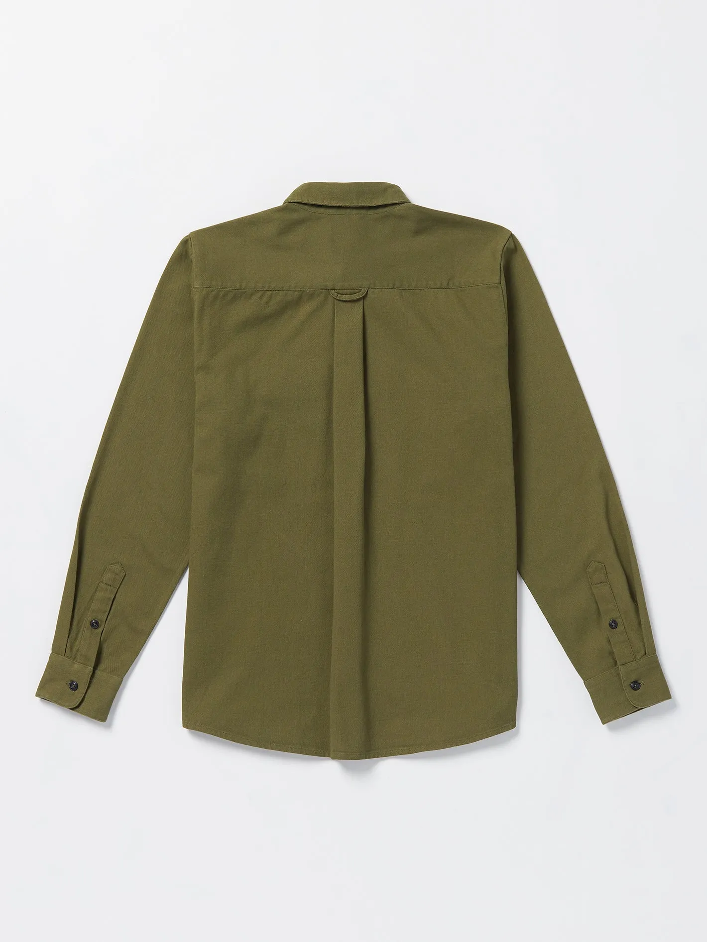 Stone Benchmark Long Sleeve Shirt - Expedition Green