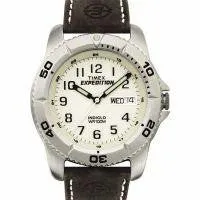 Timex Mens Expedition Silvertone Sport Watch