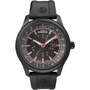 Timex Men's T49920 Expedition Camper All Black Resin Strap Watch