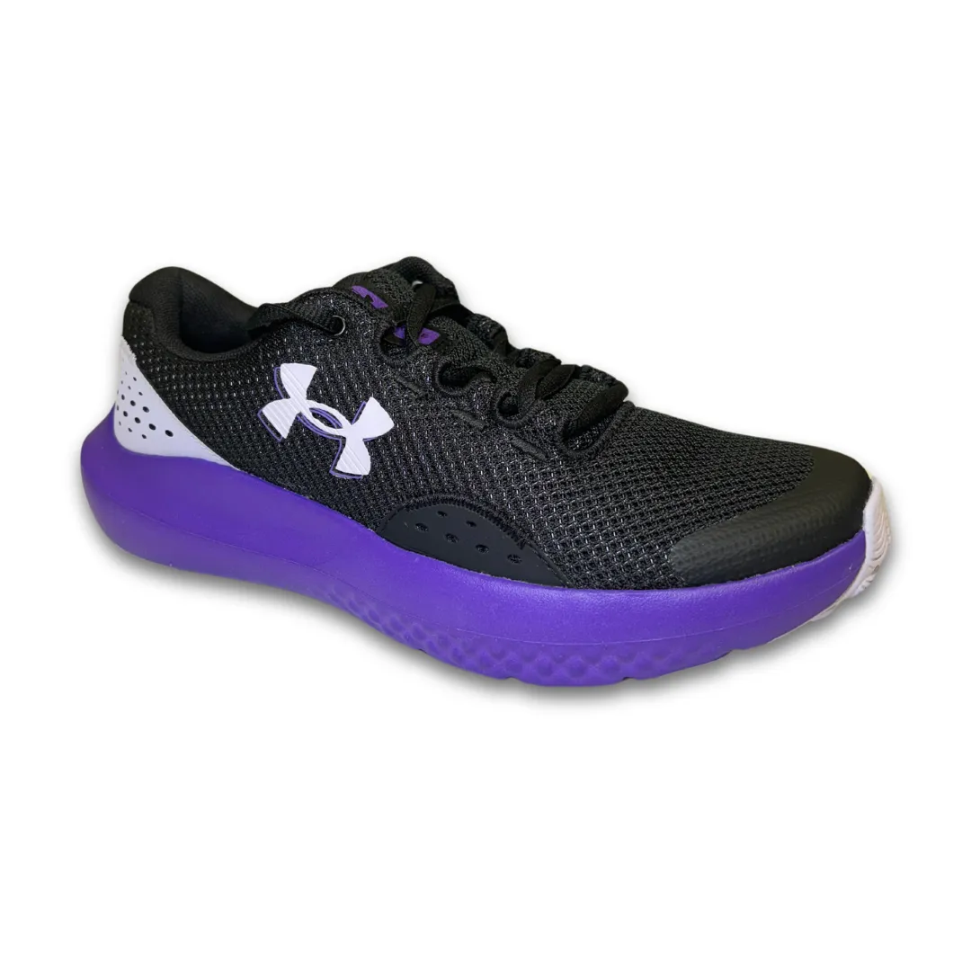 Under Armour Girls Trainer GGS Surge 4 Black/Purple