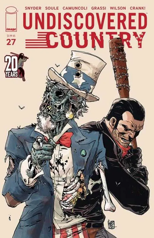 Undiscovered Country #27 Cover C Giuseppe Camuncoli Twd 20th Anniversary Team Up Variant (Mature)