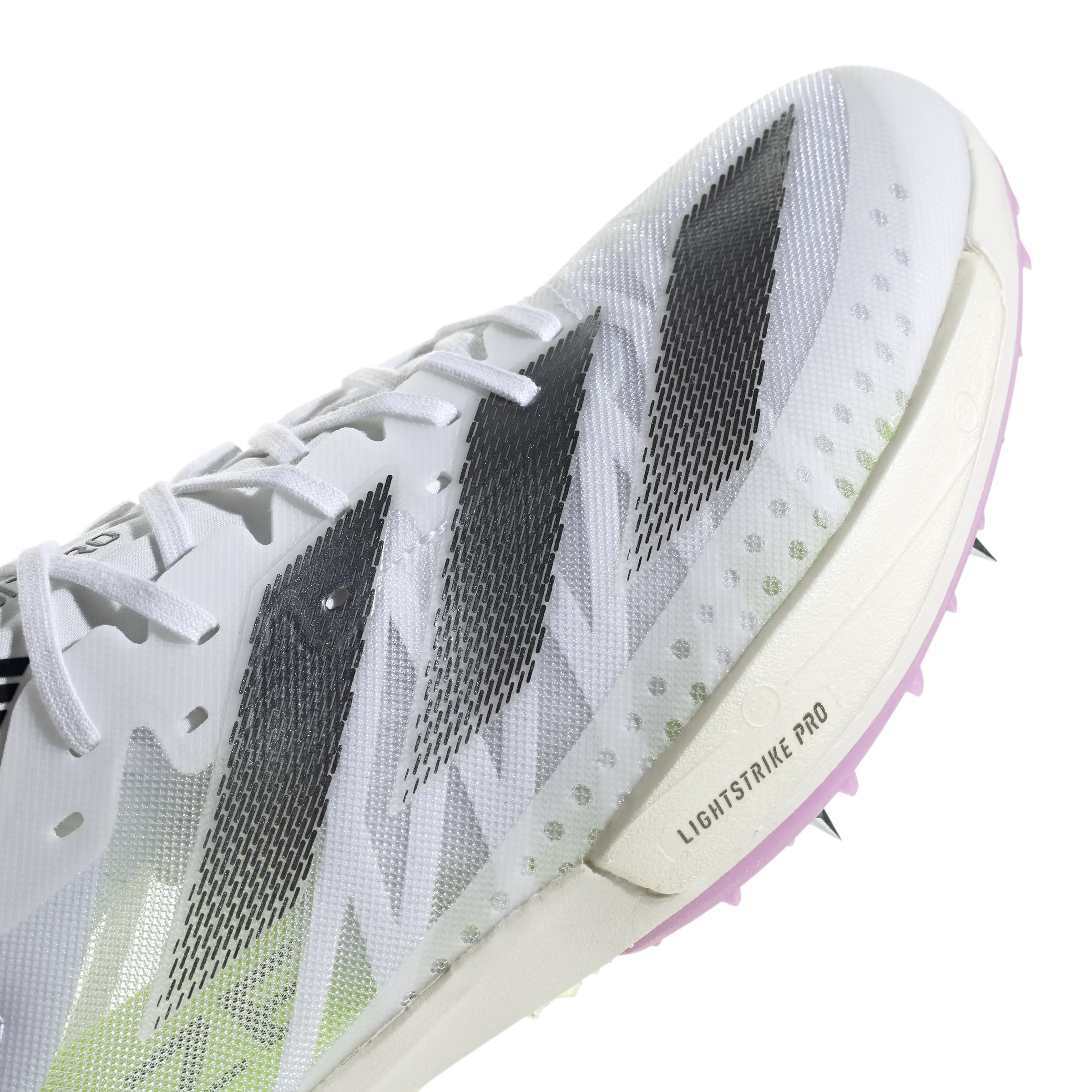 Unisex Adizero Ambition (Cloud White/Core Black/Green Spark)