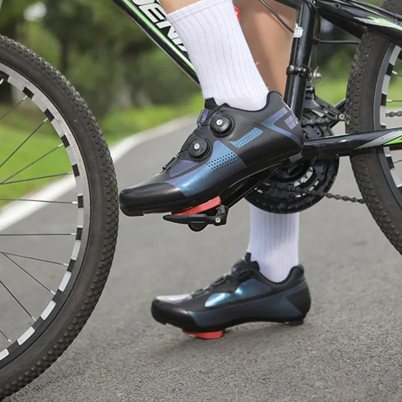 Unisex Cycling Shoes Compatible with Peloton Shoes Indoor Road Bike Riding Shoes for Men and Women Pre-Installed with Delta Cleats Clip Outdoor Pedal