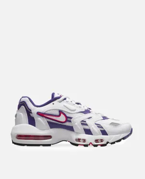 WMNS Nike Air Max 96 II (White/Comet Red-Grape Ice)