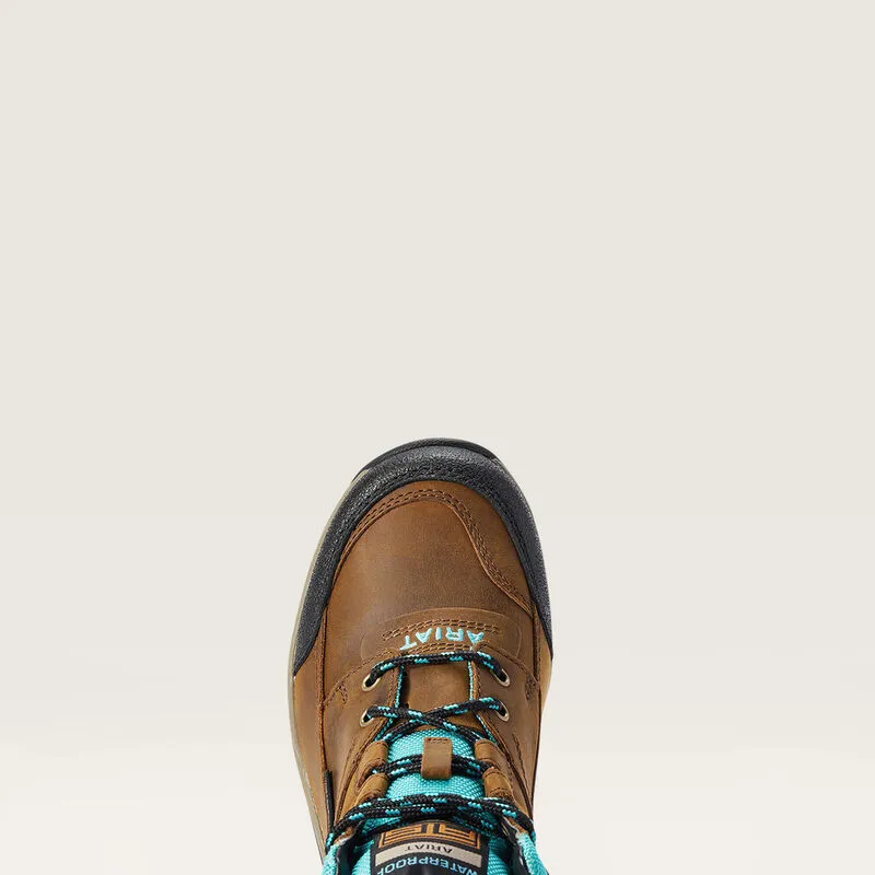 Women's Ariat Brown/Turquoise Waterproof Terrain