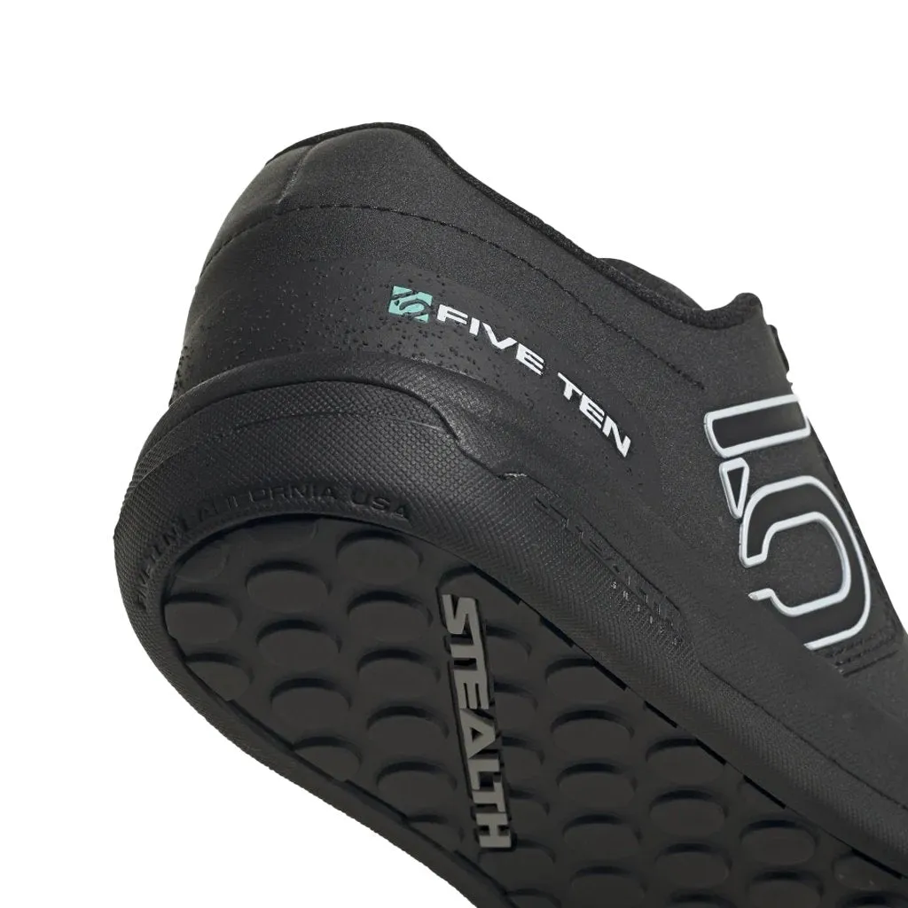 Women's Shoes Five Ten Freerider Pro Flat - Black/White/Mint